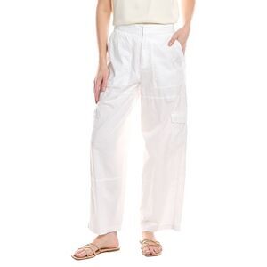 Atm Anthony Thomas Melillo Womens  Poplin Cargo Pant, White